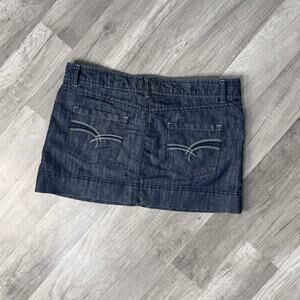00s Micro Mini Denim Jean Skirt So Size 9